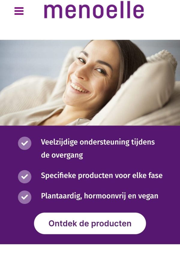 Homepagina van Menoelle.nl